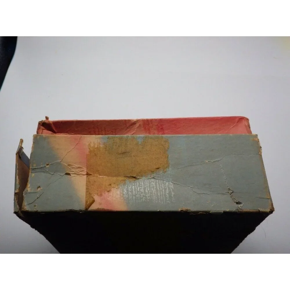 Polos by Curtiss Box Distressed Vintage Empty Rare Store Stage Prop 1950 MCM